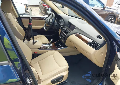 2016 BMW X3 xDrive28I из США, поврежденный, VIN 5UXWX9C51G0D74615